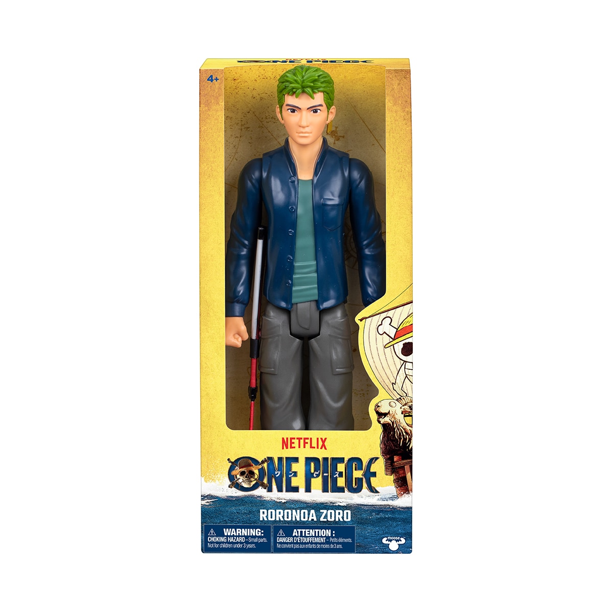 Figura de Acción LRG Zoro One Piece Moose 6