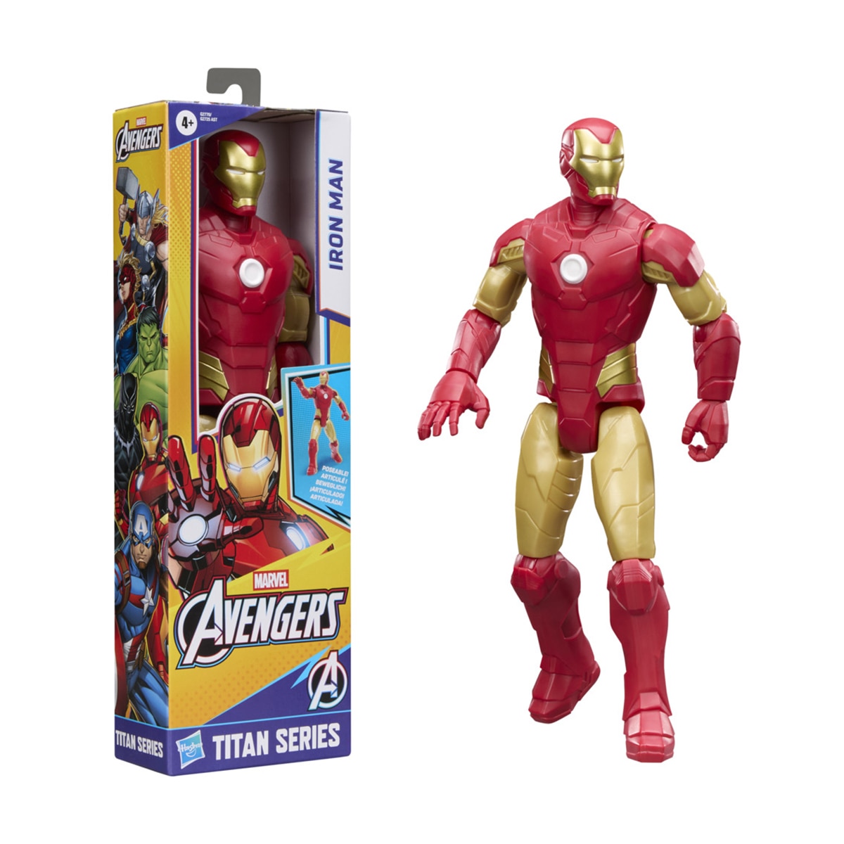Imagen 0 de Figura Avengers Titan Series Marvel Hasbro