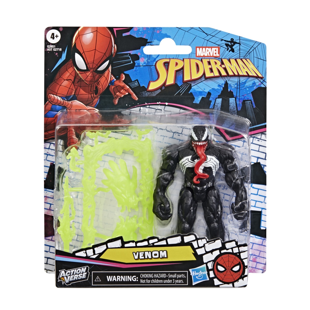 Imagen 0 de Figura de acción Spider Man ActionVerse Marvel Hasbro