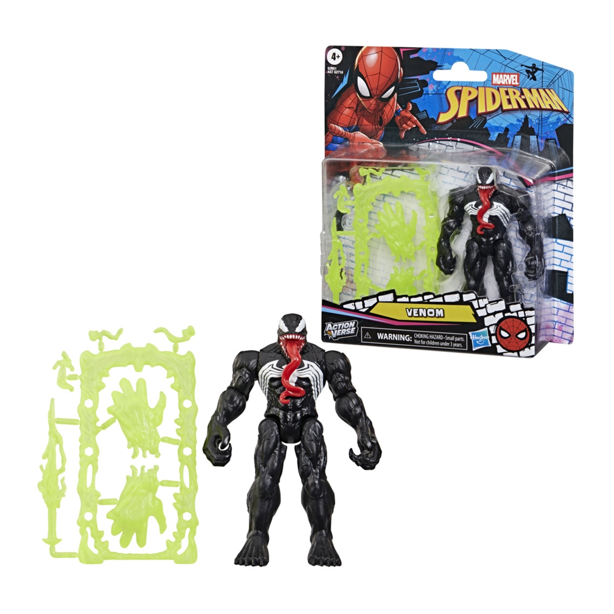 Figura de acción Spider Man ActionVerse Marvel Hasbro 2