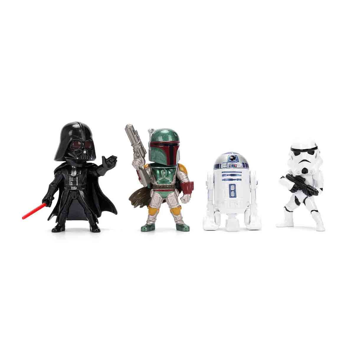 Figura coleccionable de metal de los personajes clásicos de 7cm Disney Star Wars Jada 2