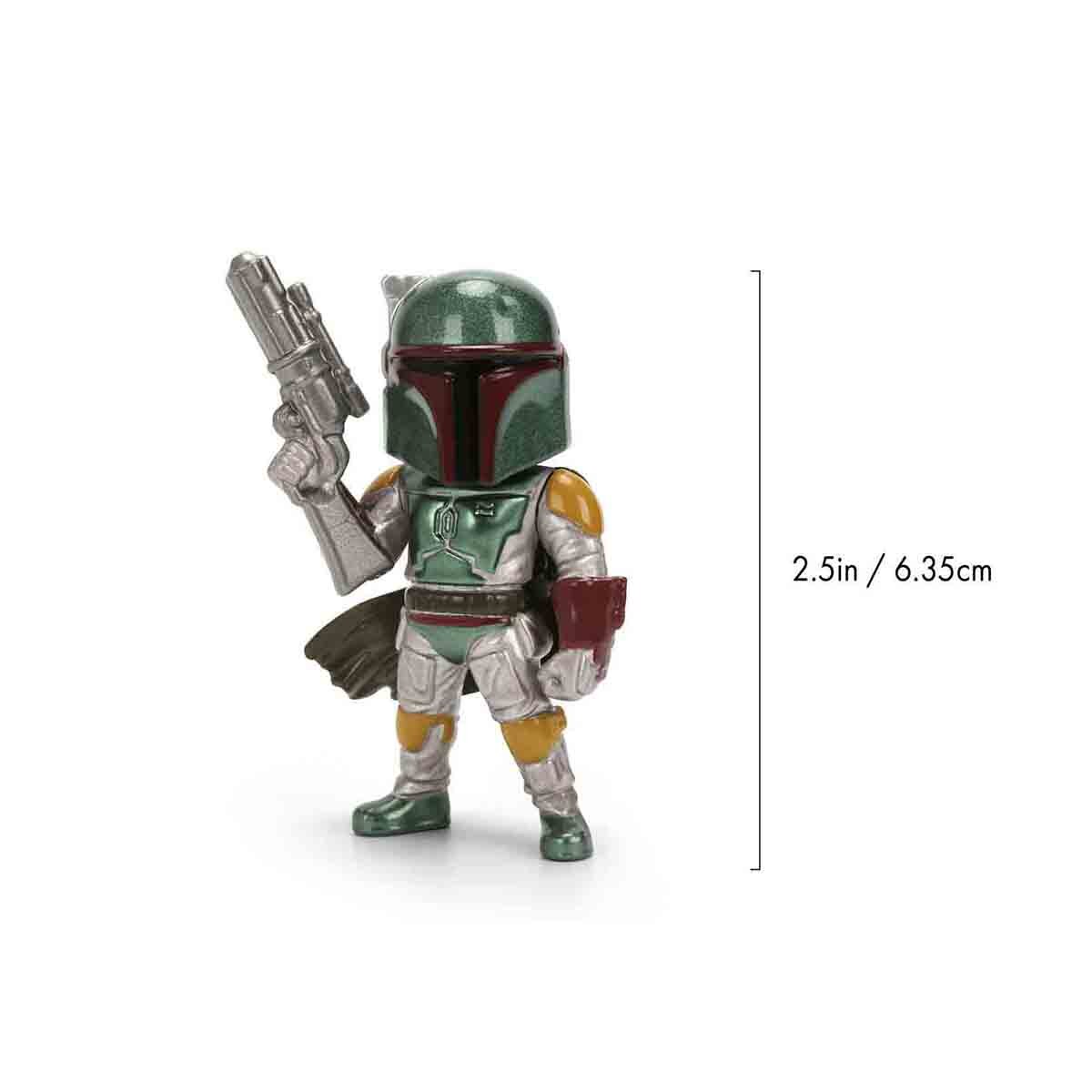 Figura coleccionable de metal de los personajes clásicos de 7cm Disney Star Wars Jada 3