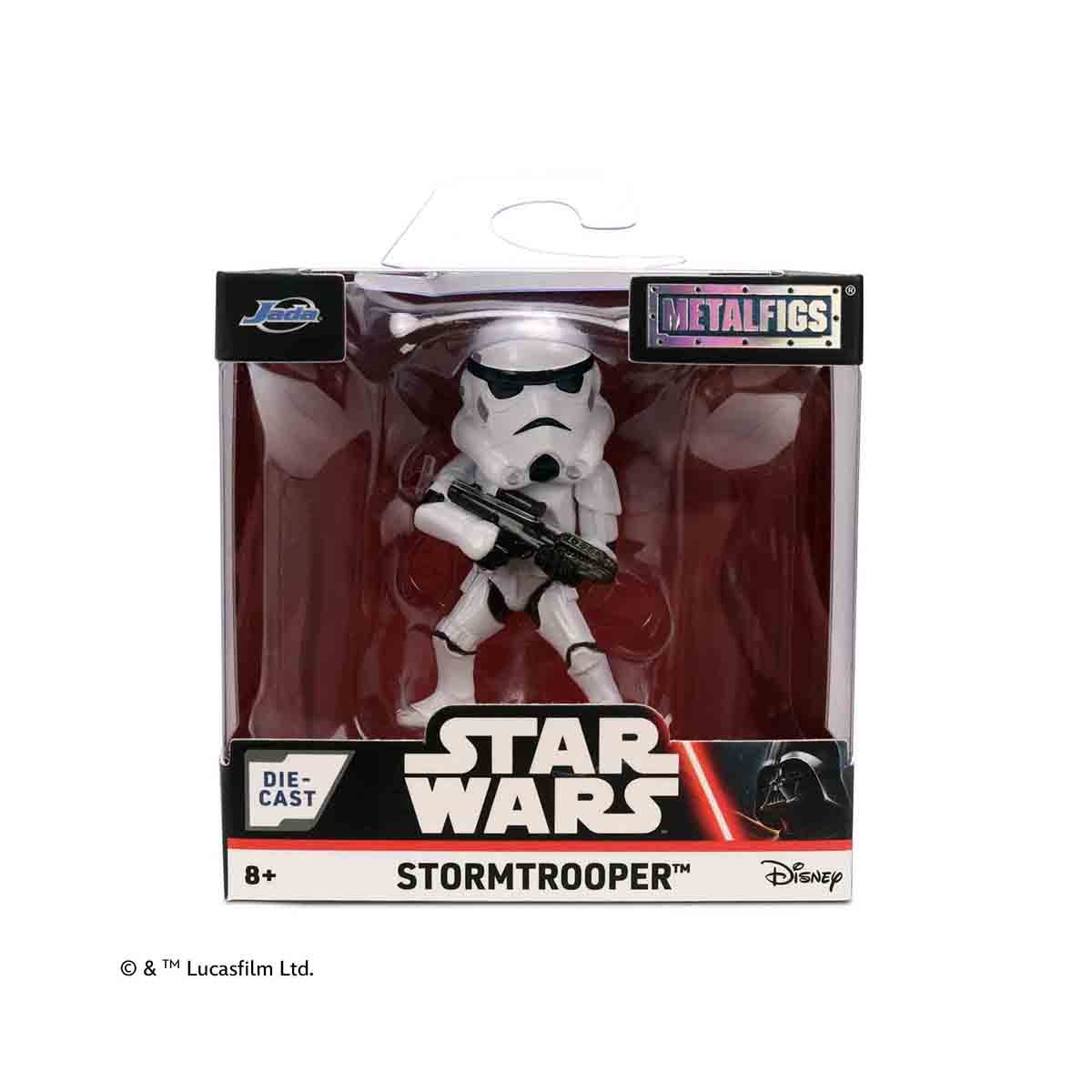 Figura coleccionable de metal de los personajes clásicos de 7cm Disney Star Wars Jada 8