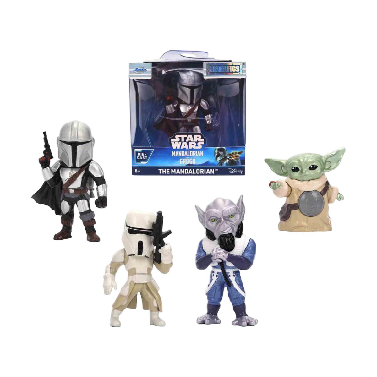 Imagen 1 de Figura coleccionable de metal de la película Mando & Grogu mandaloriano de 7cm Disney Star Wars Jada