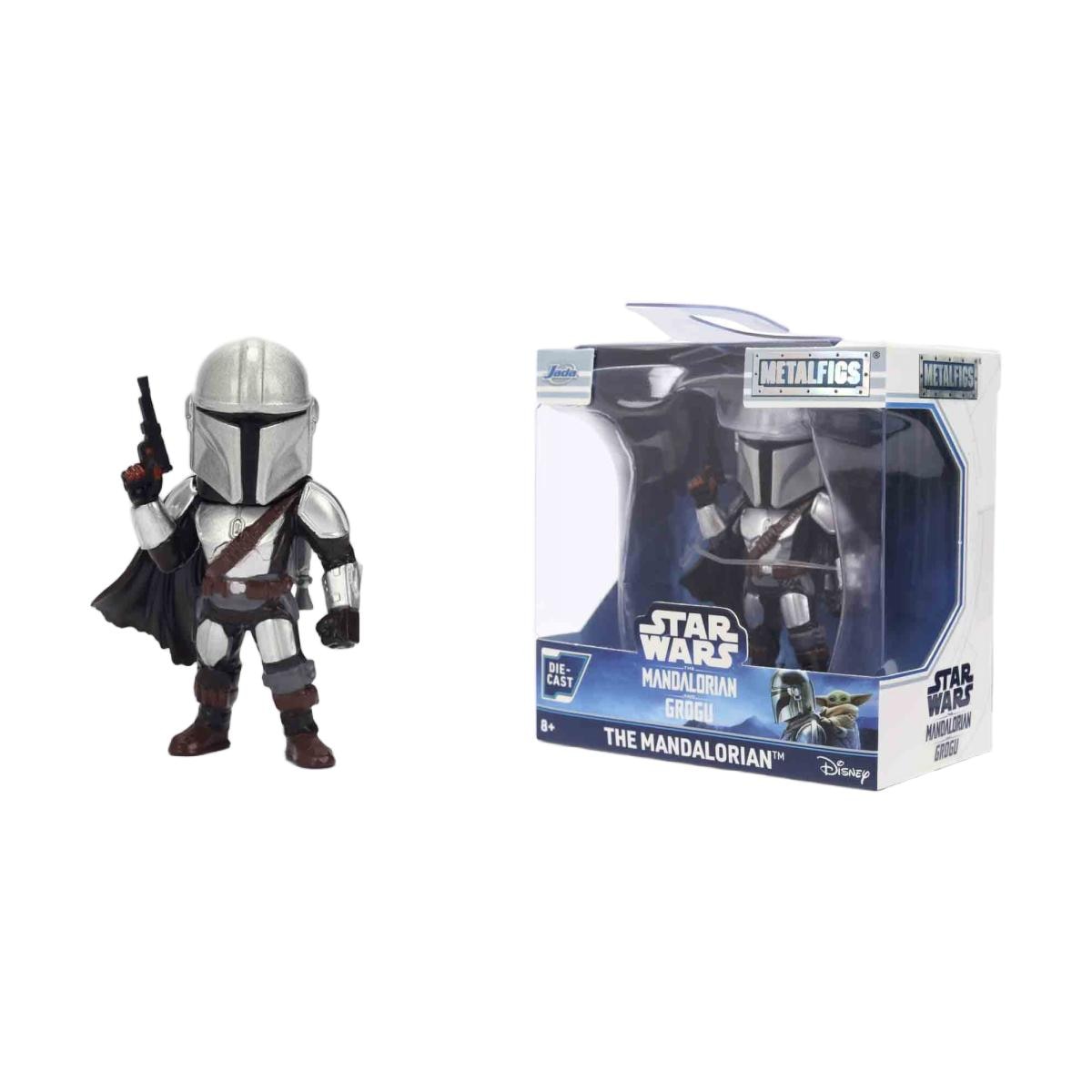 Imagen 3 de Figura coleccionable de metal de la película Mando & Grogu mandaloriano de 7cm Disney Star Wars Jada