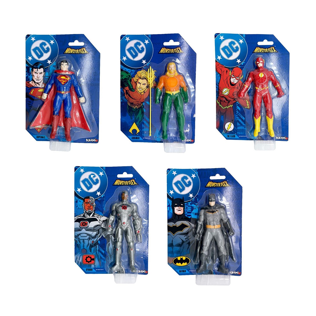 Imagen 0 de Figura elástica Monsterflex D.C. edición colección Bizak