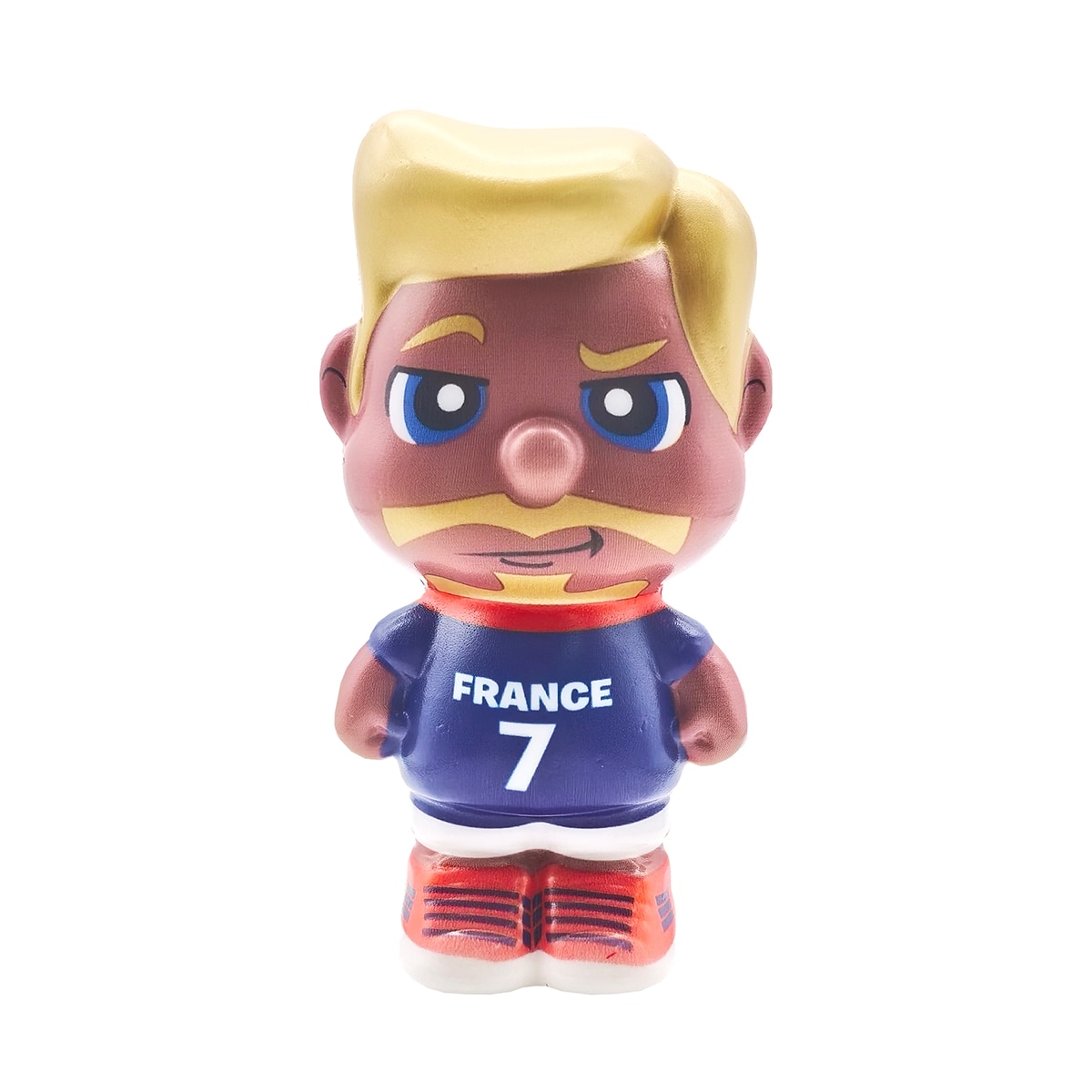 Figuras de jugadores de futbol Squishy Selecciones del futbol mundial surtidos Bizak 8