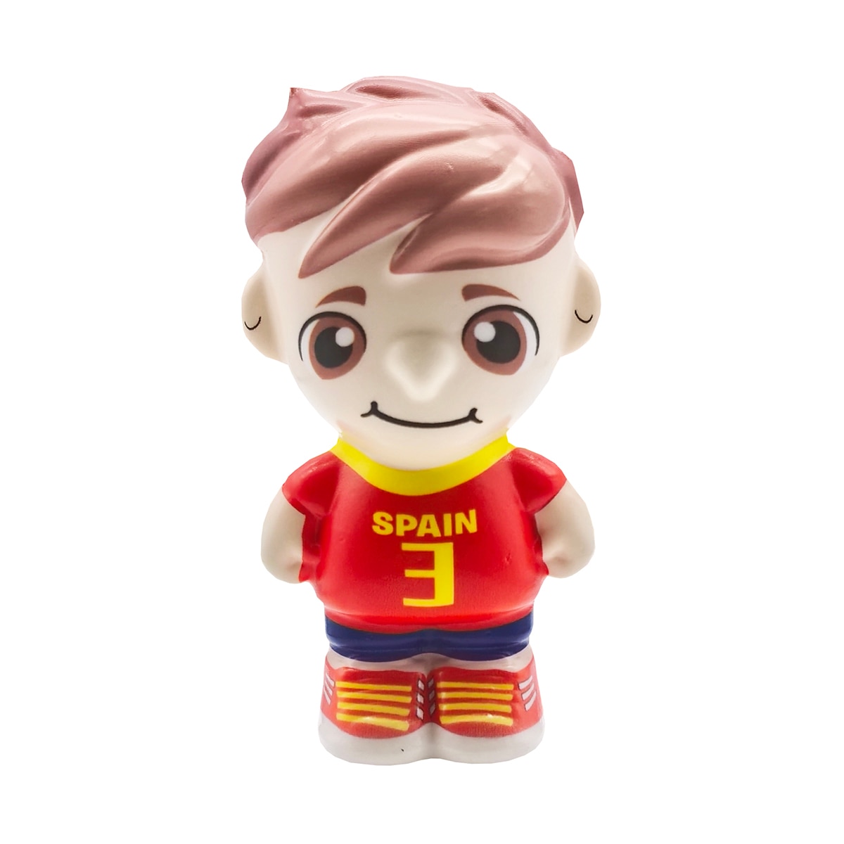 Figuras de jugadores de futbol Squishy Selecciones del futbol mundial surtidos Bizak 14