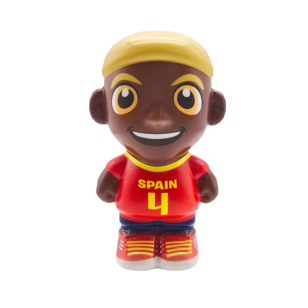 Figuras de jugadores de futbol Squishy Selecciones del futbol mundial surtidos Bizak 16