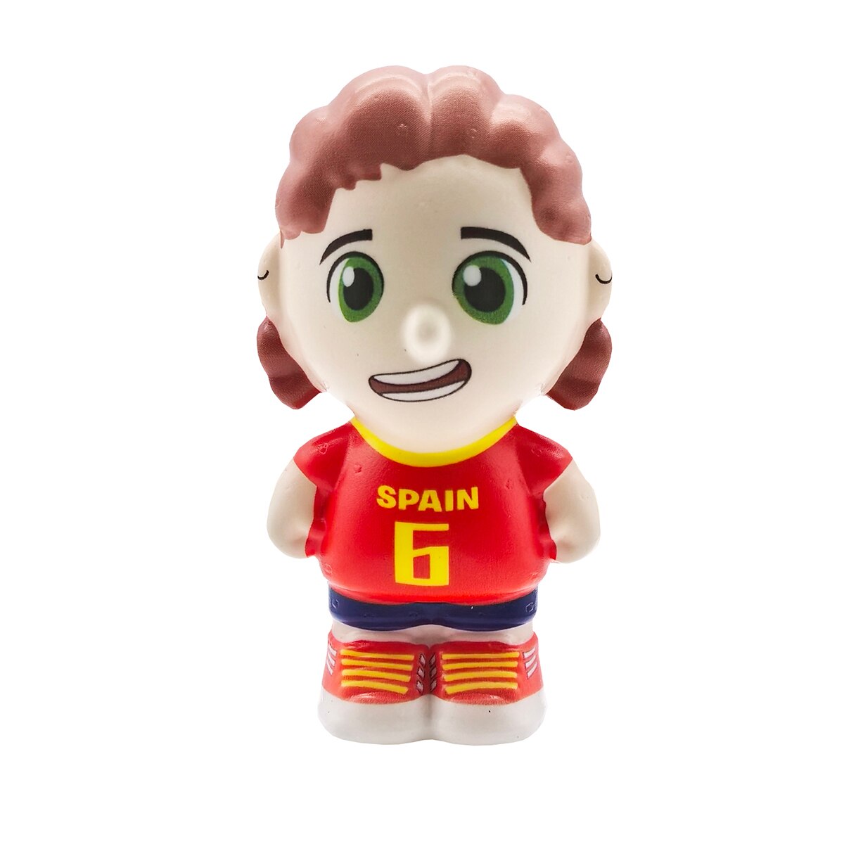 Figuras de jugadores de futbol Squishy Selecciones del futbol mundial surtidos Bizak 18