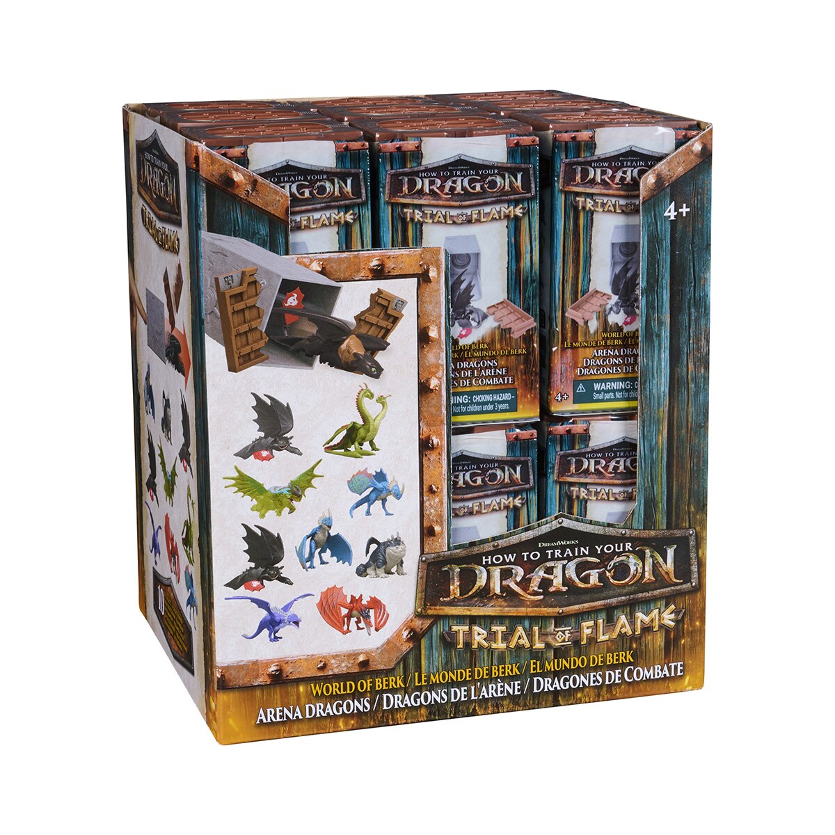 Mini dragones Combate coleccionable Dragons Spin Master modelos surtidos 4