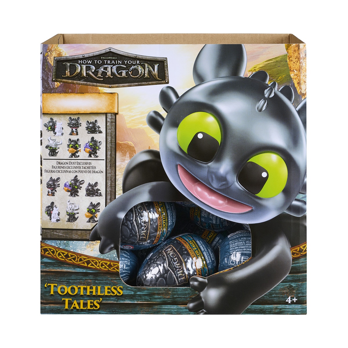 Mini dragones Desdentao personalidades Dragons Spin Master modelos surtidos 3