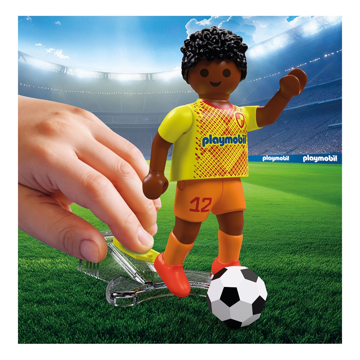 Desporto e Ação: Jogadores de futebol - Playmobil 72058 4
