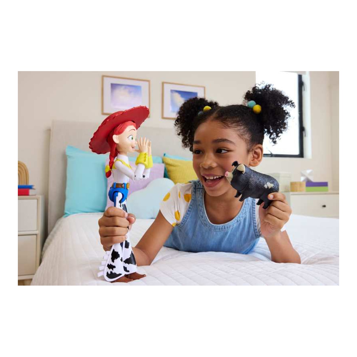 Figura de acción articulada Toy Story 5 Mattel Disney Pixar Jessie Habla con animales Mattel 2