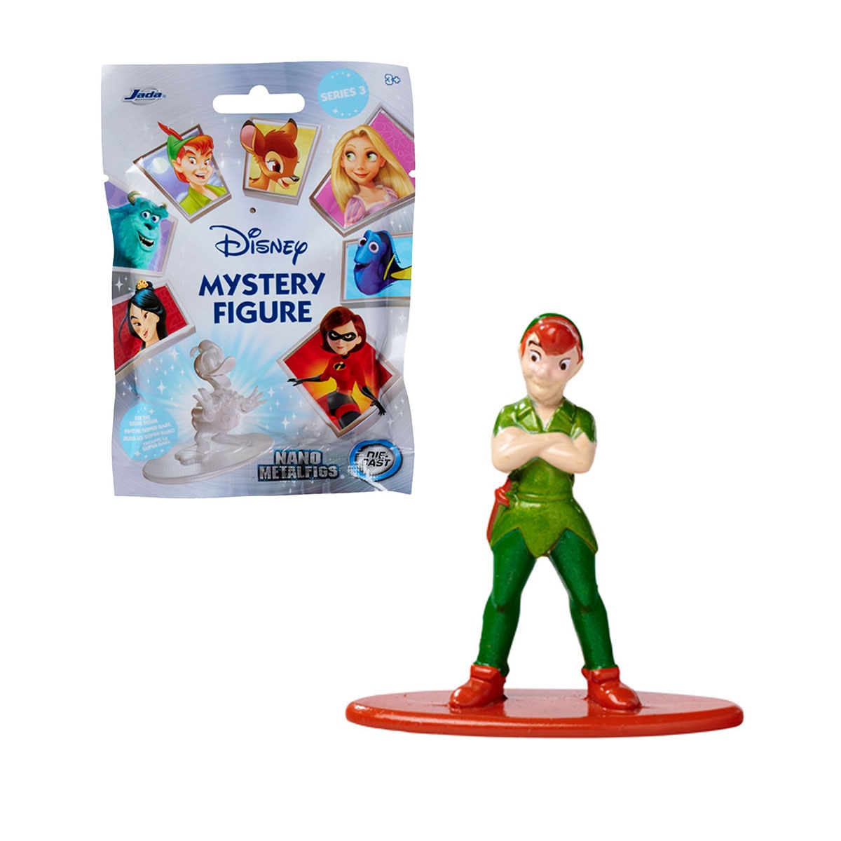 Disney Mystery Figure Nano Metalfigs Série 3 – Figura Surpresa Metálica 12