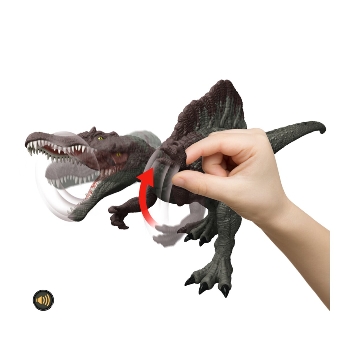 Boneco Articulado Espinossauro Epic Attack 5
