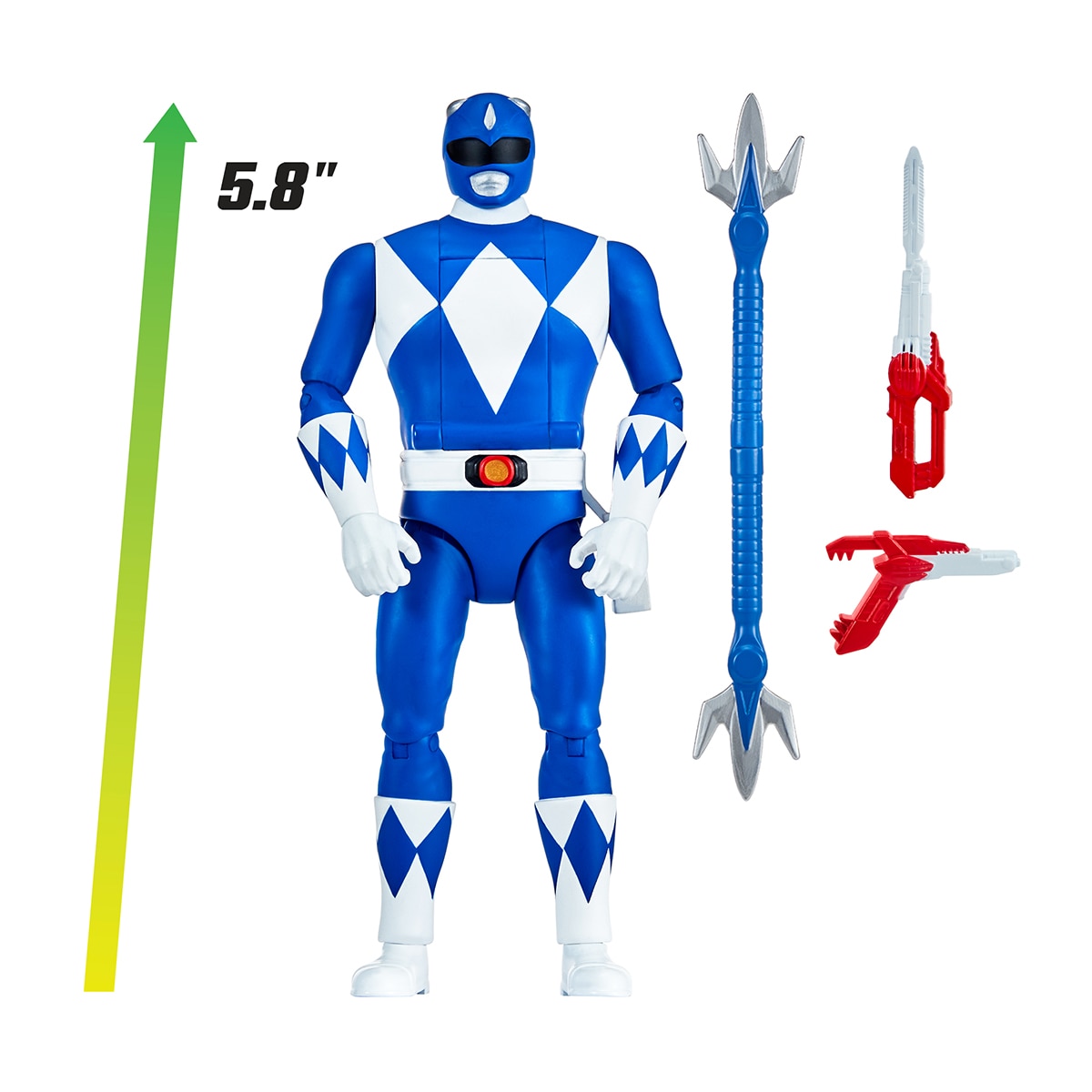 Imagen 12 de Figura transformable Power Rangers Auto- Morphin modelos surtidos Bizak