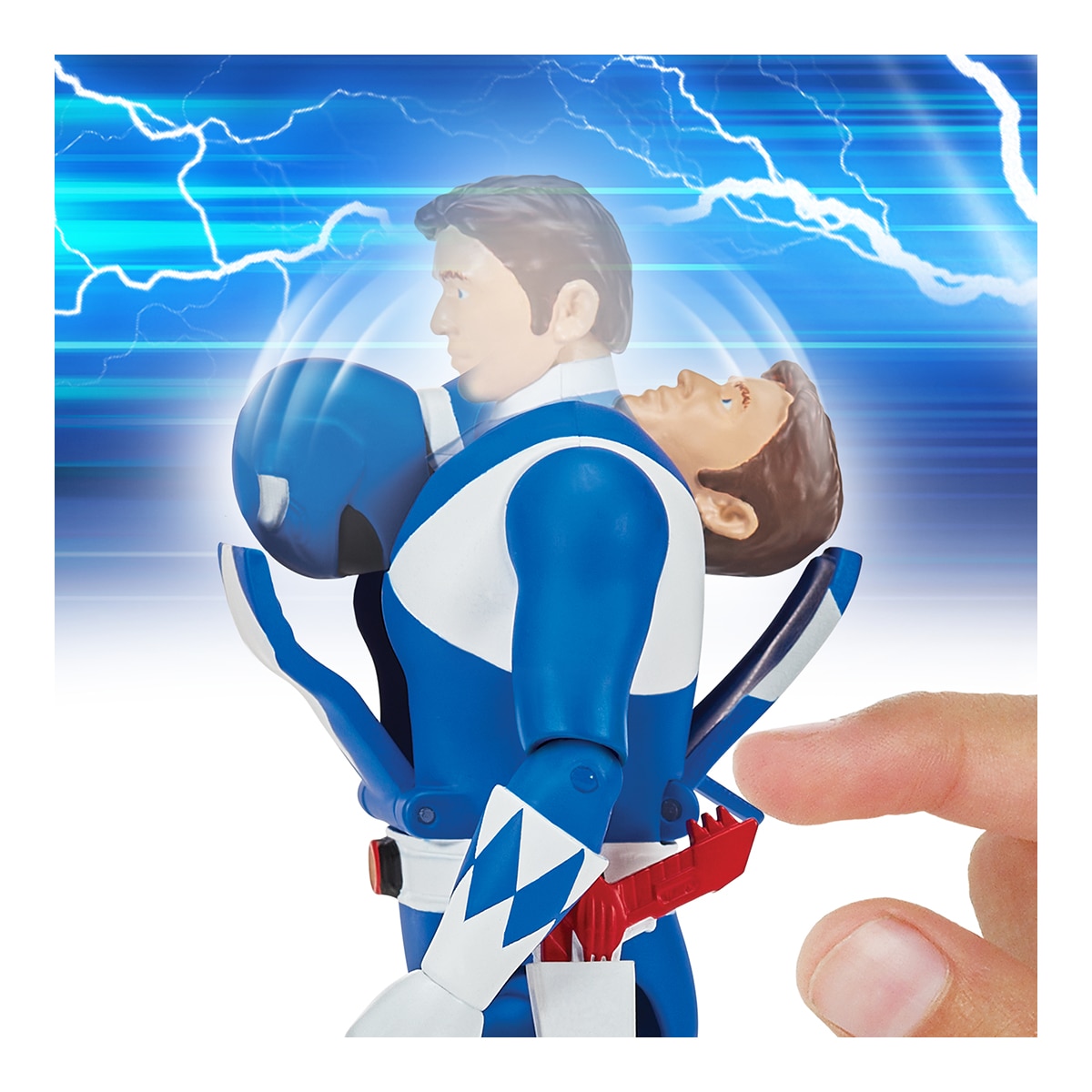 Imagen 14 de Figura transformable Power Rangers Auto- Morphin modelos surtidos Bizak