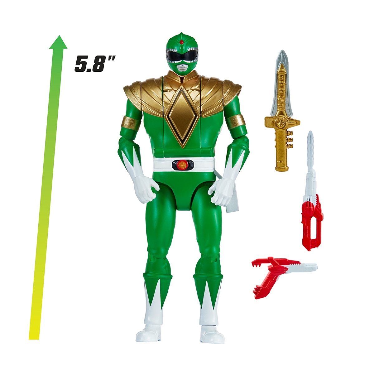 Imagen 19 de Figura transformable Power Rangers Auto- Morphin modelos surtidos Bizak