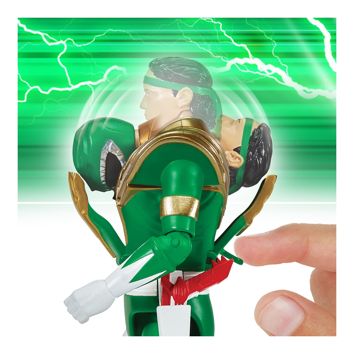 Imagen 21 de Figura transformable Power Rangers Auto- Morphin modelos surtidos Bizak