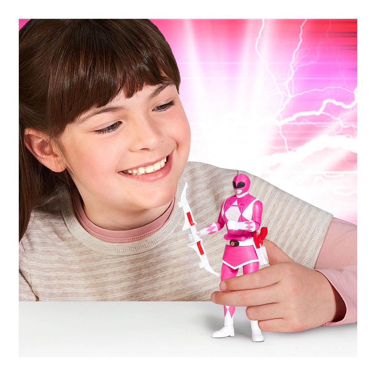 Imagen 27 de Figura transformable Power Rangers Auto- Morphin modelos surtidos Bizak