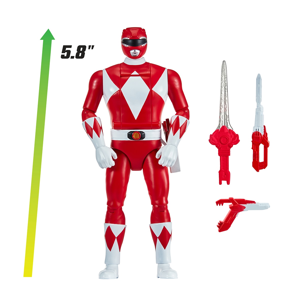 Imagen 33 de Figura transformable Power Rangers Auto- Morphin modelos surtidos Bizak