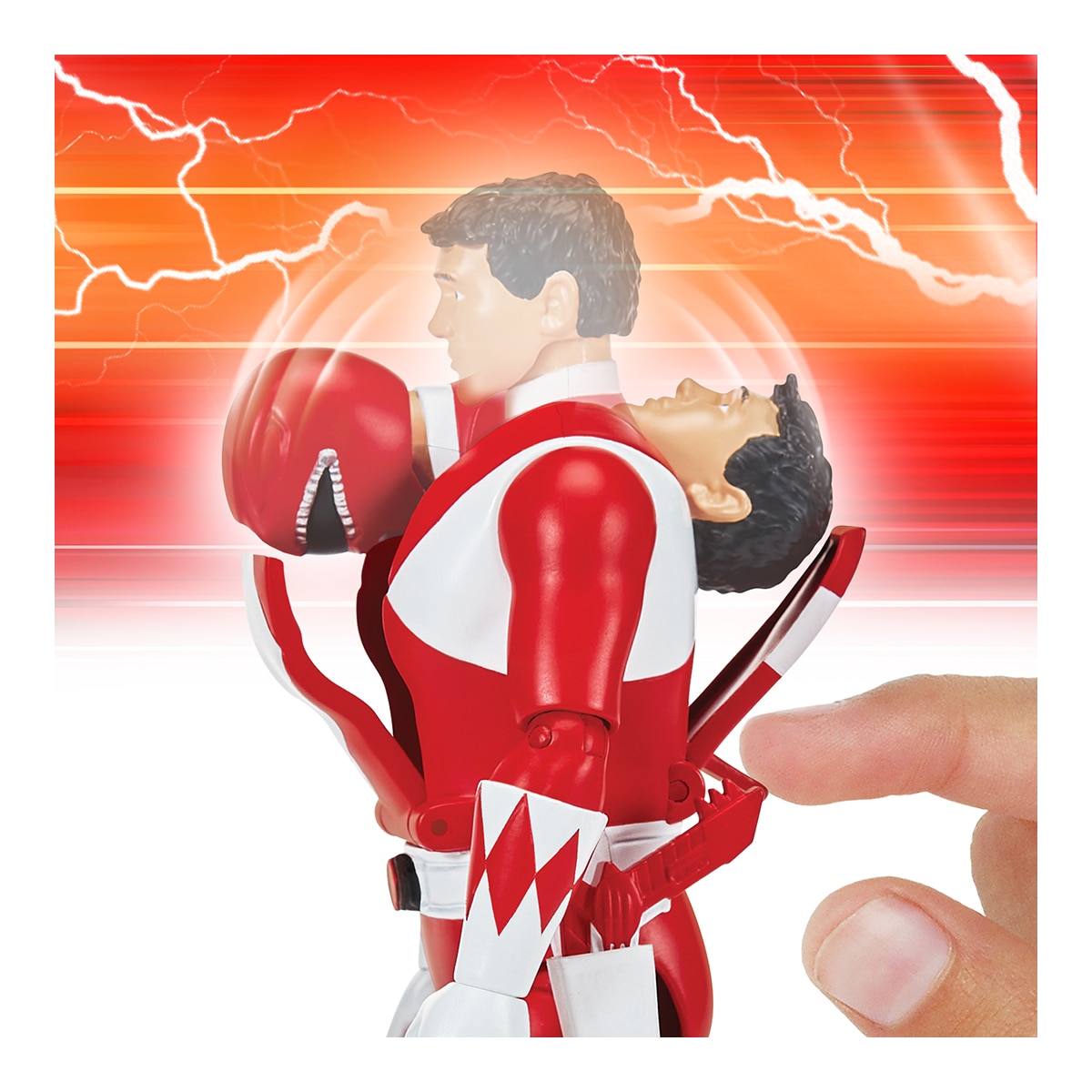 Imagen 35 de Figura transformable Power Rangers Auto- Morphin modelos surtidos Bizak