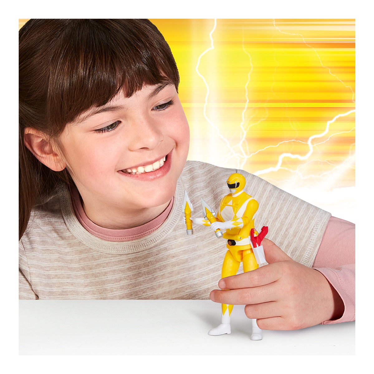 Imagen 42 de Figura transformable Power Rangers Auto- Morphin modelos surtidos Bizak