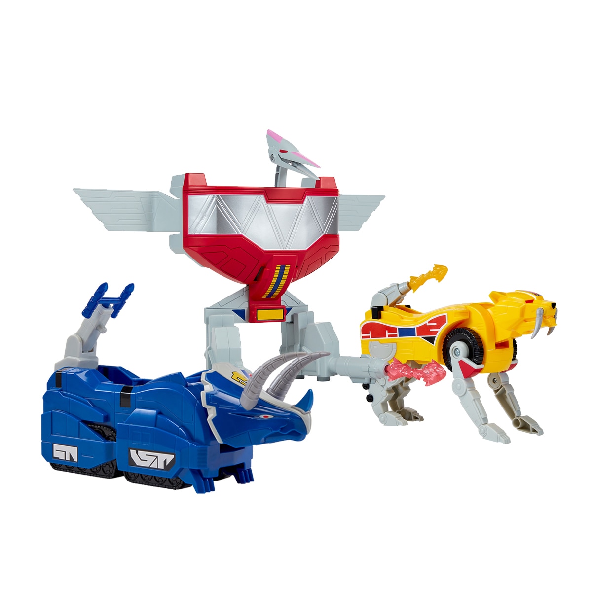 Imagen 0 de Vehículos Power Ranger Dinozords combinable 3 modelos surtidos Bizak