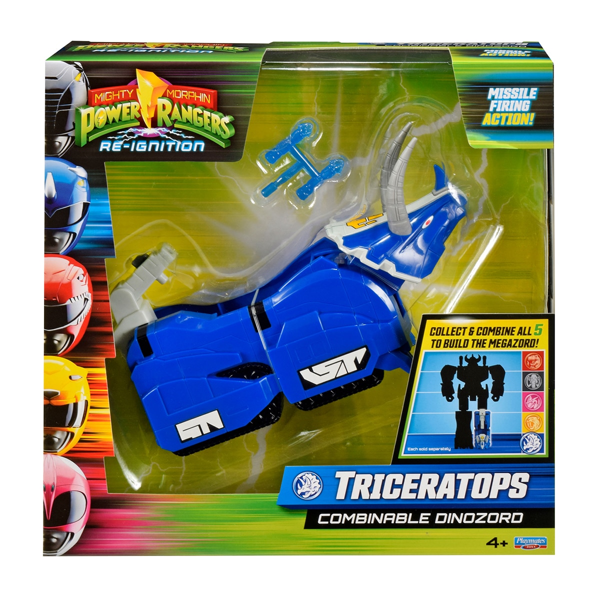 Vehículos Power Ranger Dinozords combinable 3 modelos surtidos Bizak 8