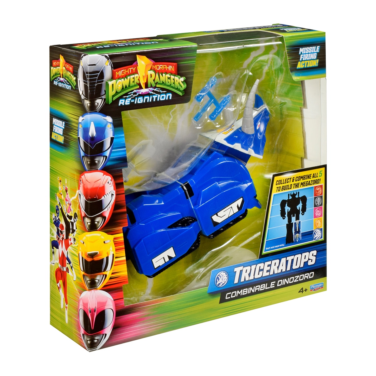 Vehículos Power Ranger Dinozords combinable 3 modelos surtidos Bizak 9