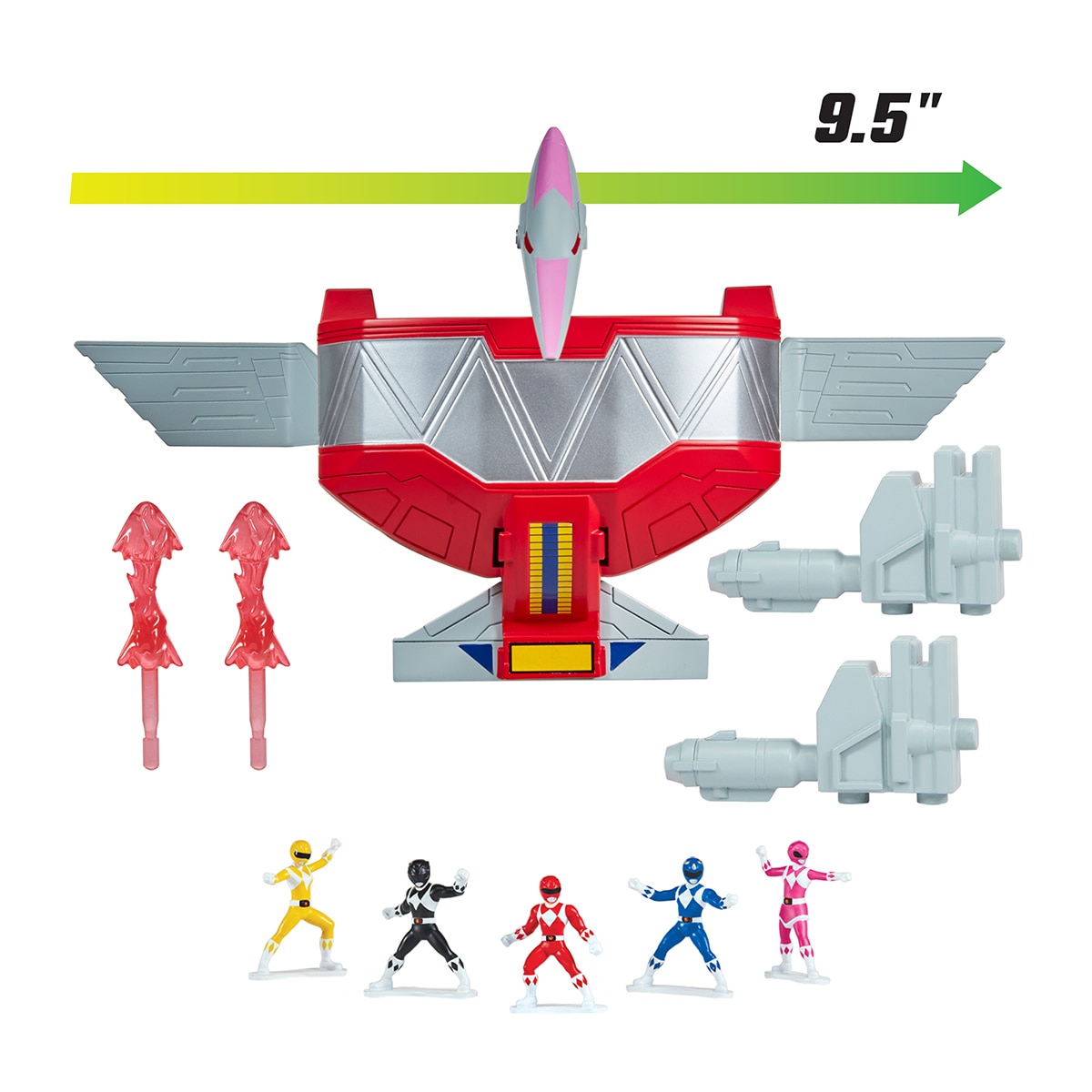Vehículos Power Ranger Dinozords combinable 3 modelos surtidos Bizak 12