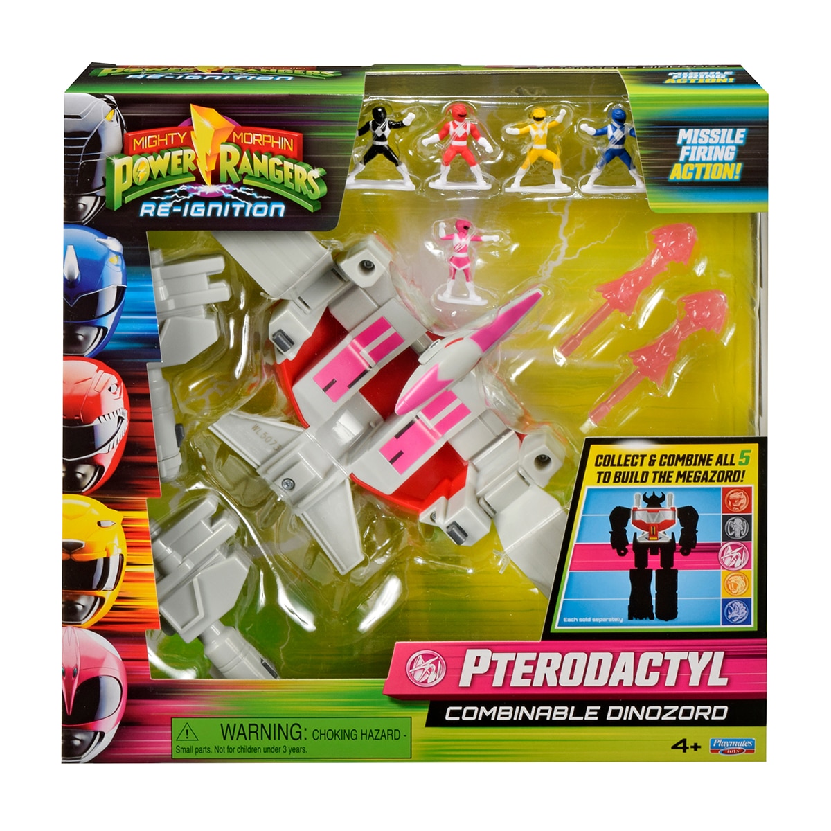 Vehículos Power Ranger Dinozords combinable 3 modelos surtidos Bizak 16