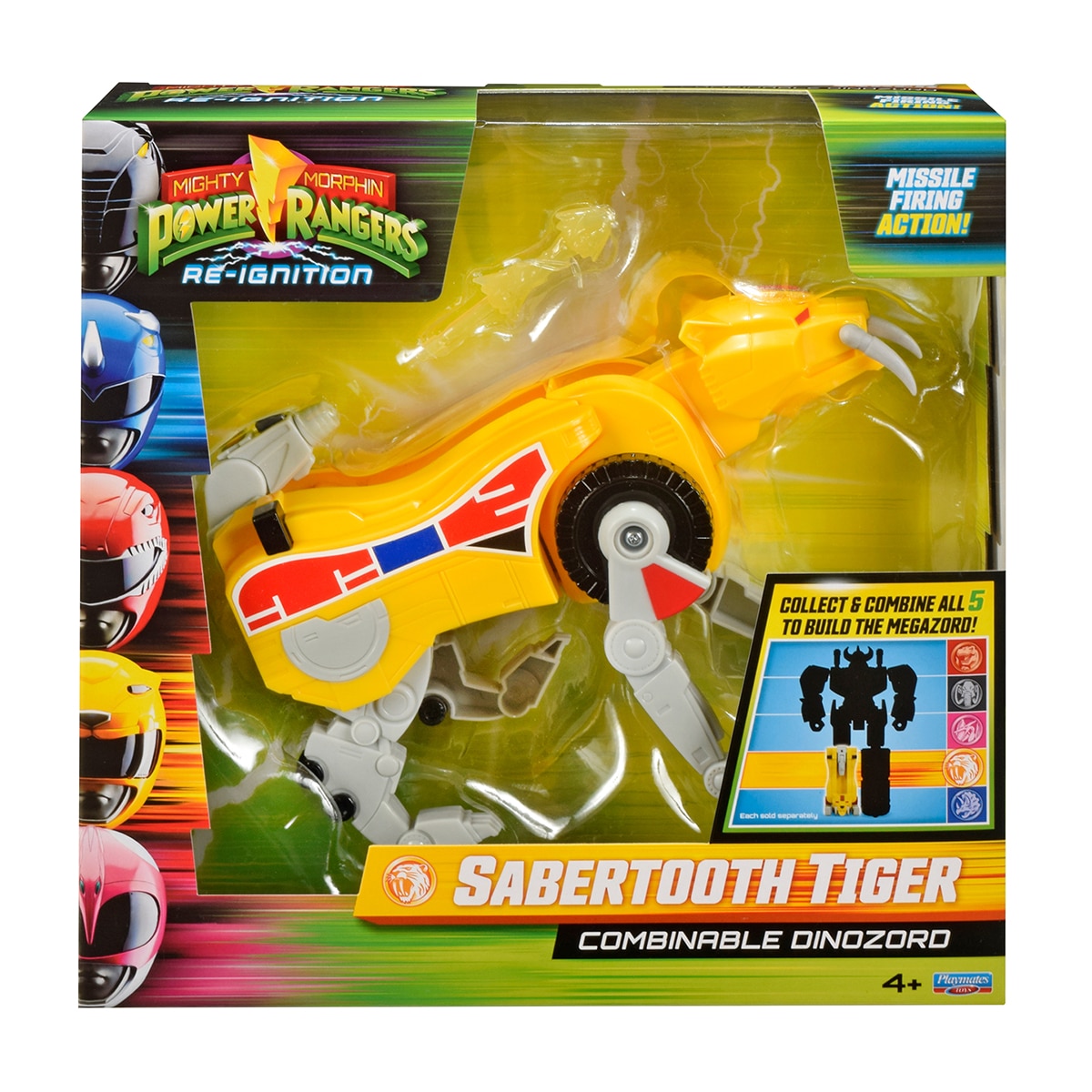 Vehículos Power Ranger Dinozords combinable 3 modelos surtidos Bizak 23