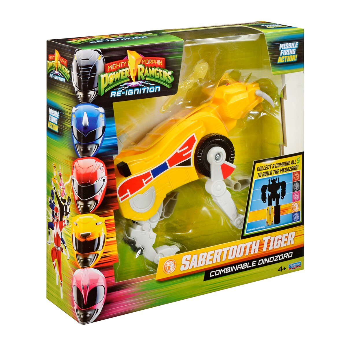 Vehículos Power Ranger Dinozords combinable 3 modelos surtidos Bizak 24