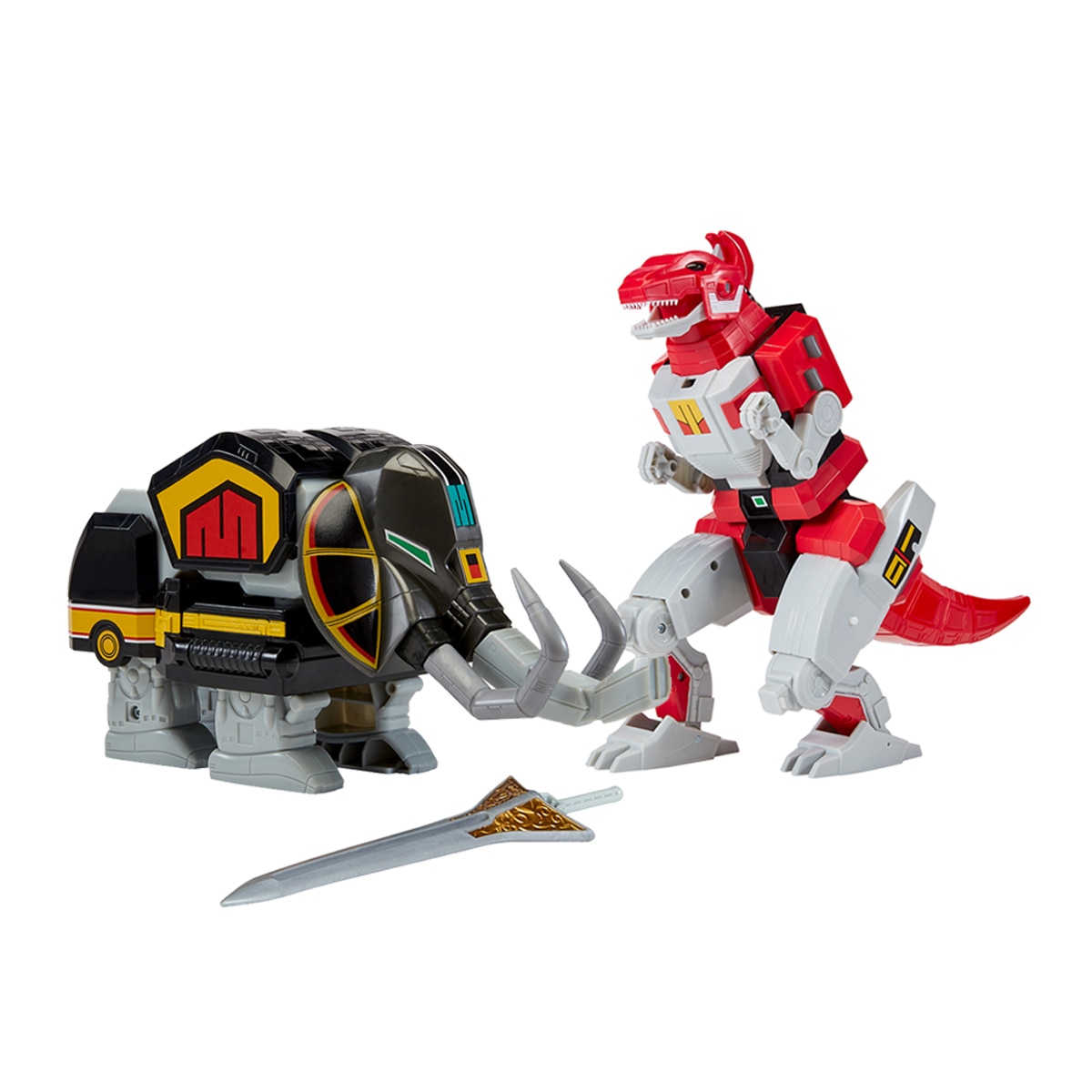 Imagen 0 de Vehículos Power Rangers Dinozords deluxe 2 modelos surtidos Bizak