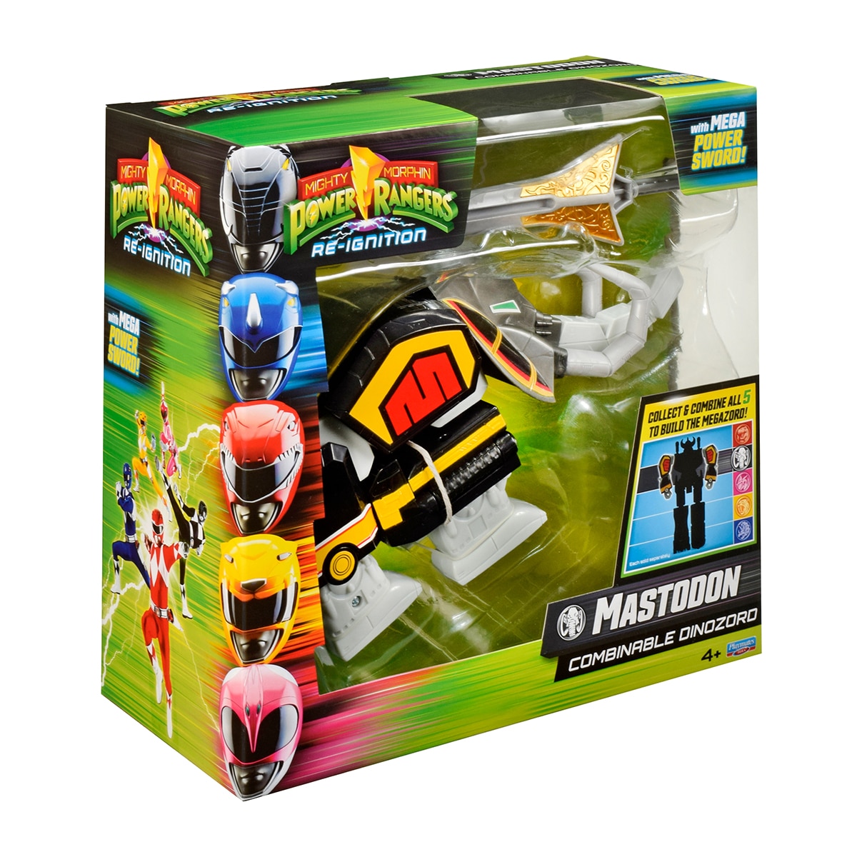 Vehículos Power Rangers Dinozords deluxe 2 modelos surtidos Bizak 9