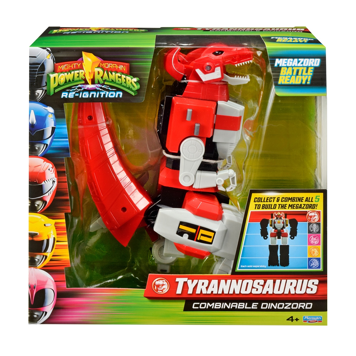 Vehículos Power Rangers Dinozords deluxe 2 modelos surtidos Bizak 16