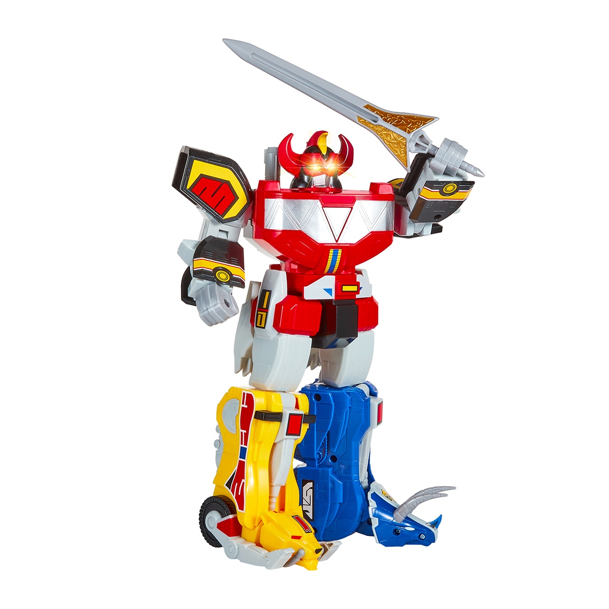 Vehículo Power Rangers Ultimate Megazord Electrónico con luces y sonidos Bizak 2