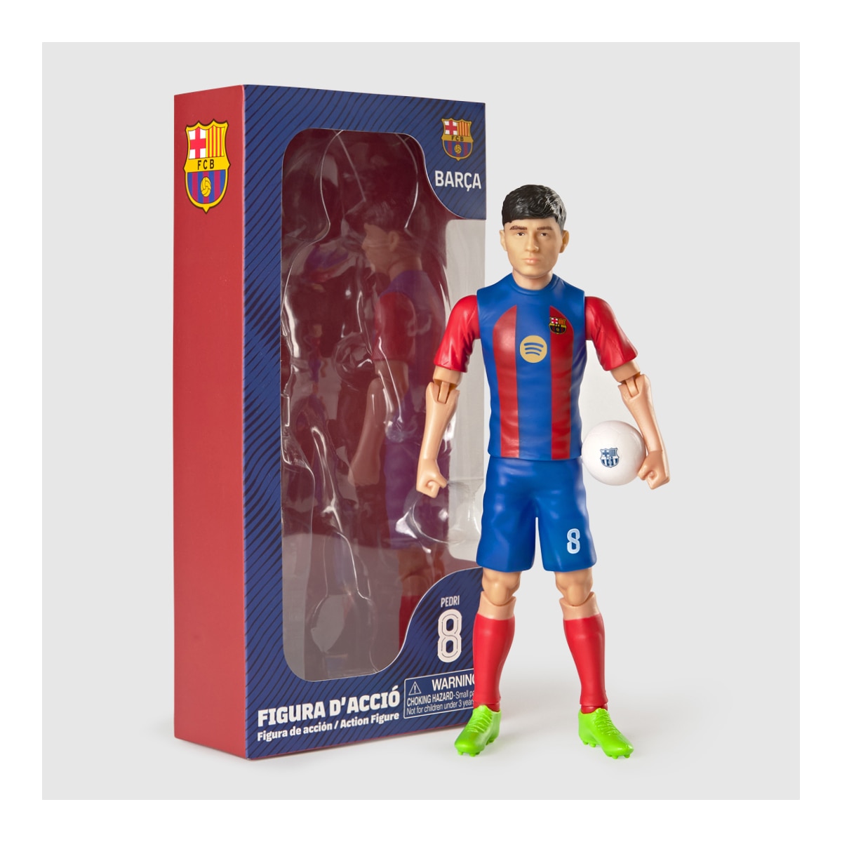 Figura de Acción Socker Pedri Barcelona Zipantrade 4