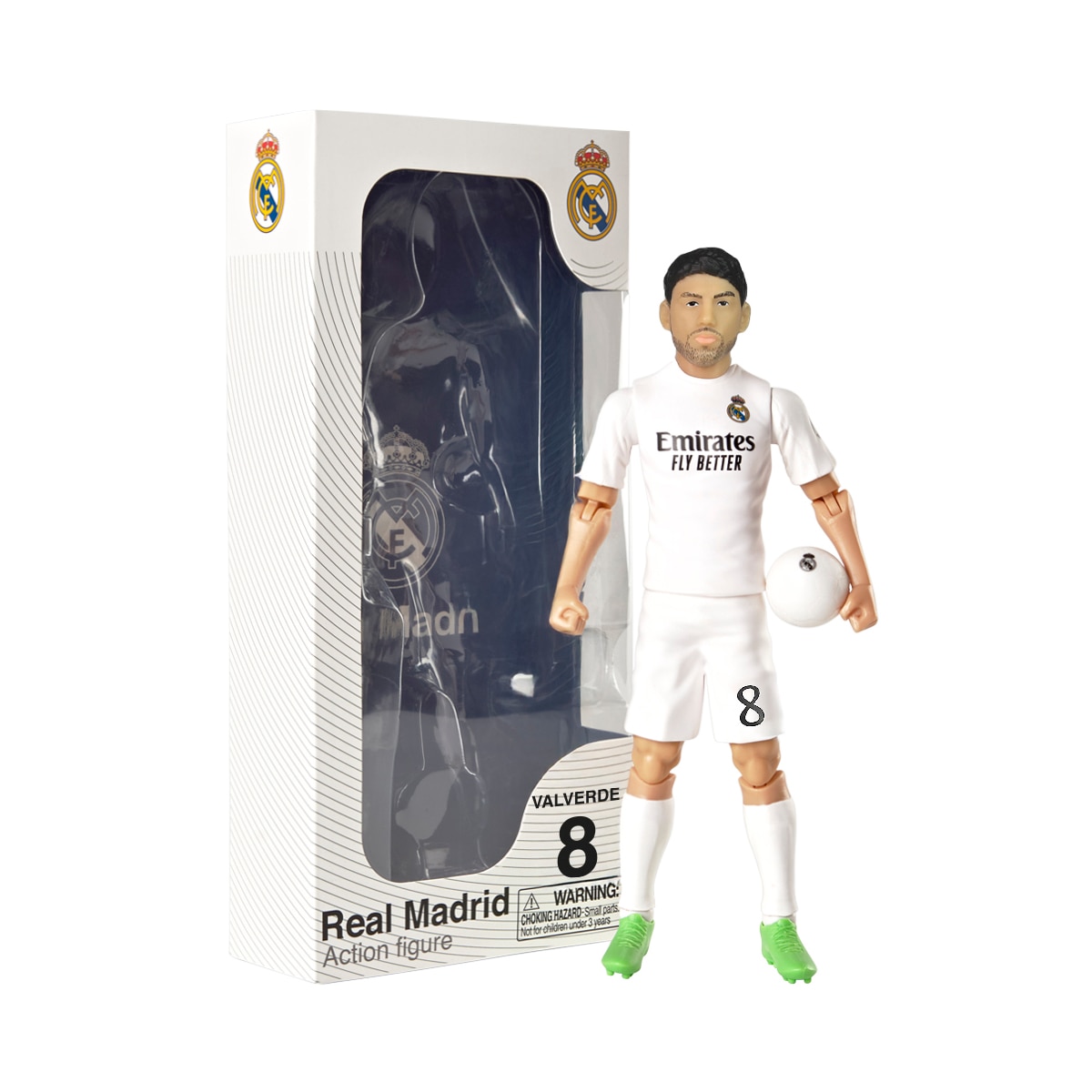 Figura de Acción Socker Valverde Real Madrid Zipantrade 5