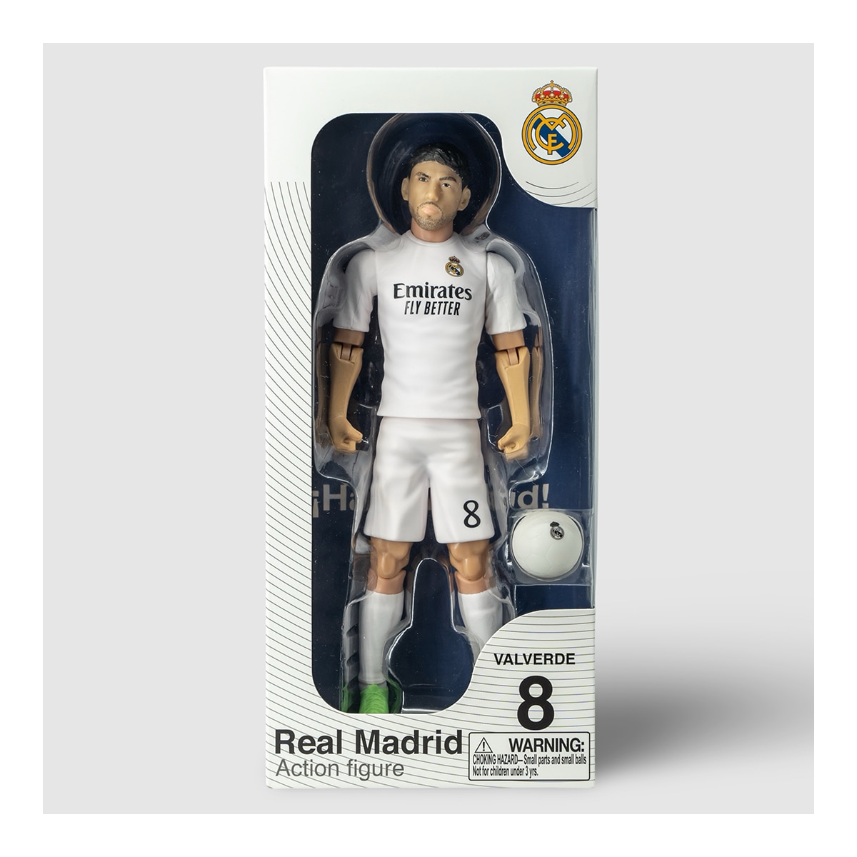 Figura de Acción Socker Valverde Real Madrid Zipantrade 9