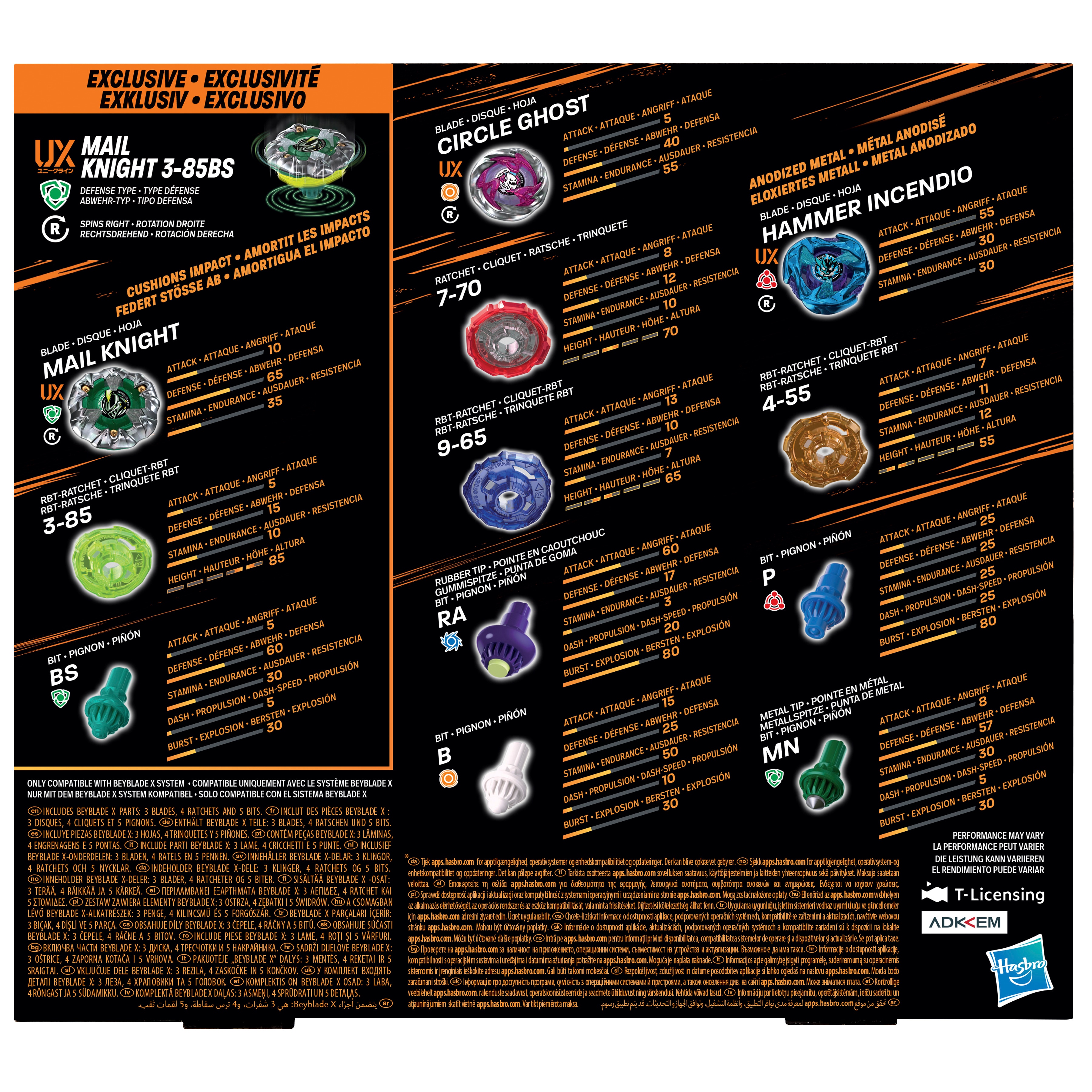 Imagen 3 de Pack de expansión Beyblade X treme Hasbro