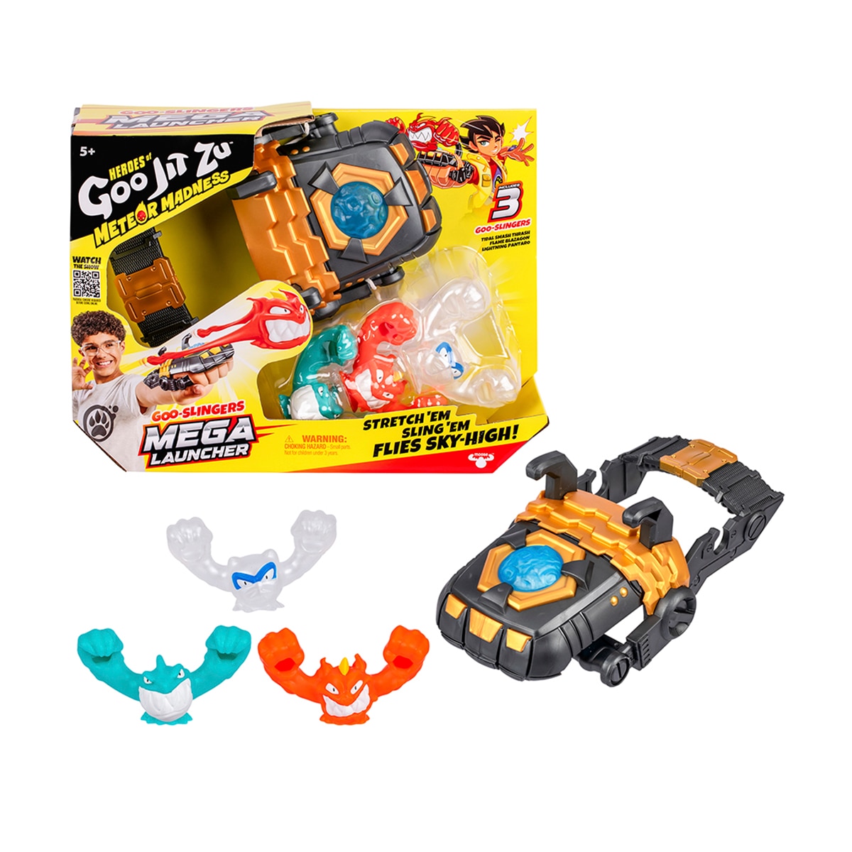 Imagen 0 de Figuras de Acción Megalanzador Goo Jit Zu Bandai