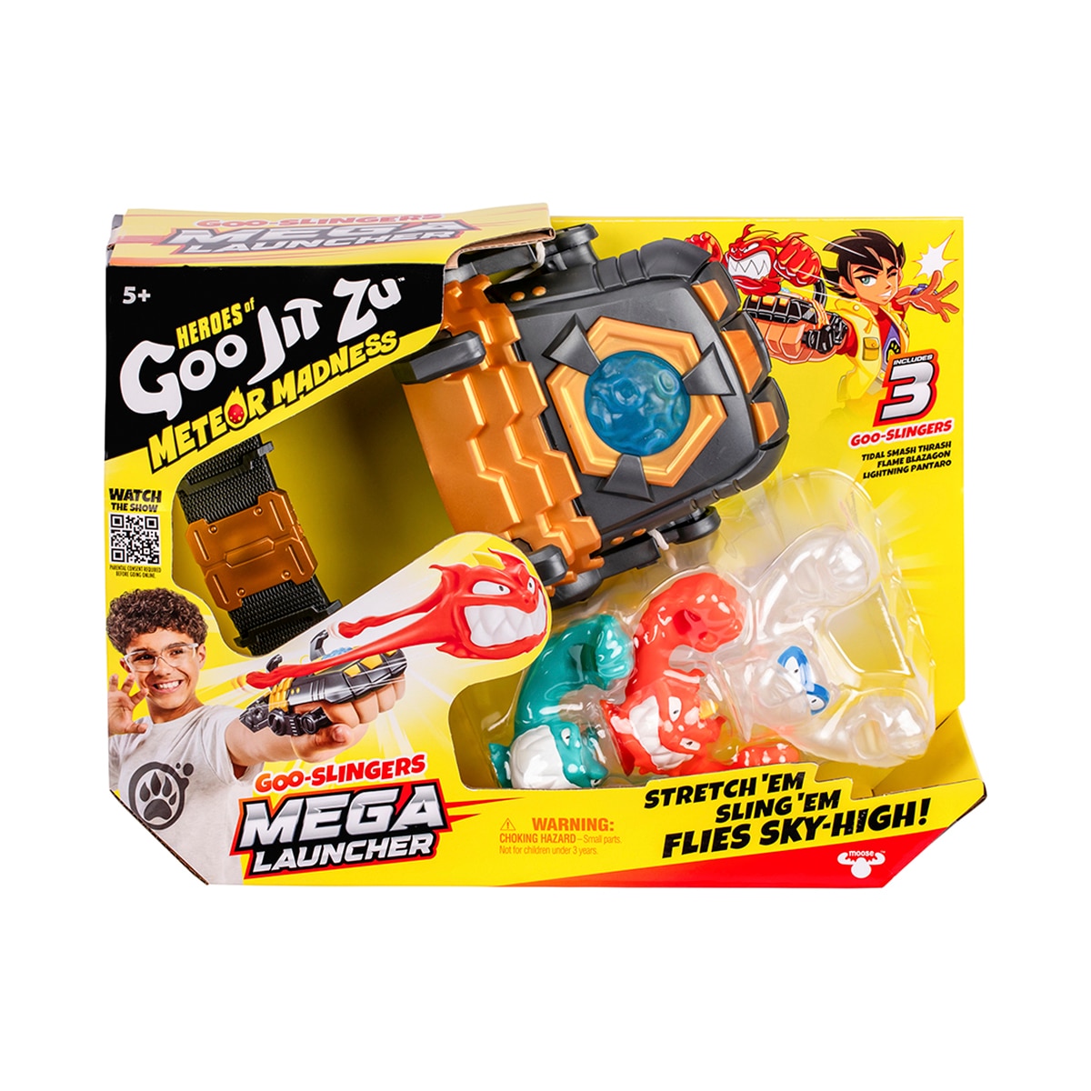 Figuras de Acción Megalanzador Goo Jit Zu Bandai 3