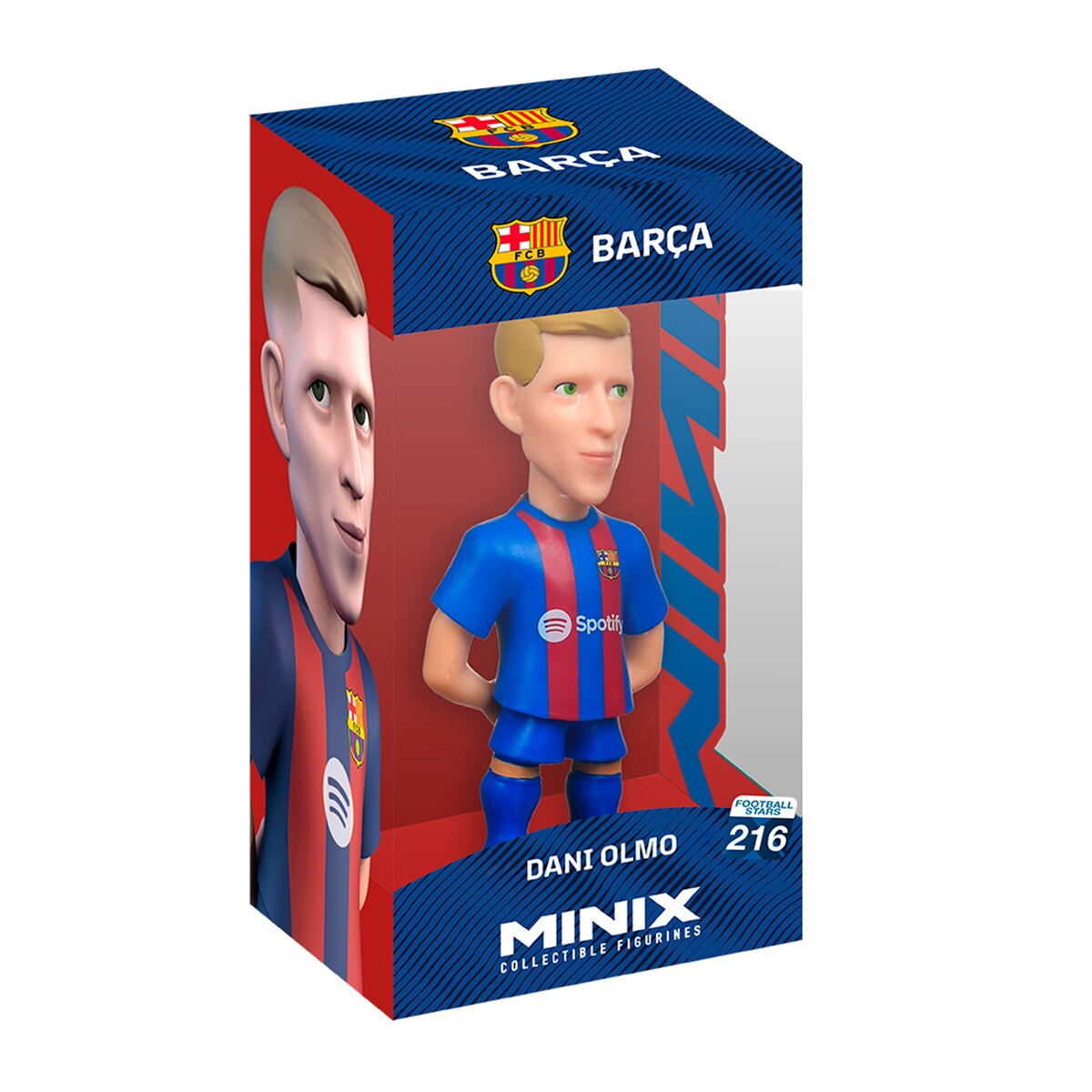 Figura Minix  Dani Olmo 12Cm Futbol Club Barcelona Bandai 4