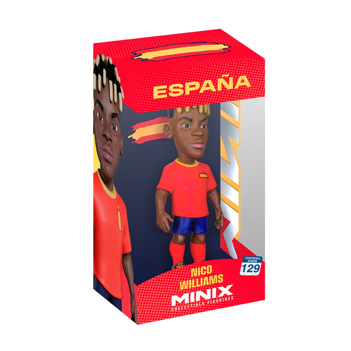Figura Minix 12 cm de Nico Williams Edición limitada Selección Española Bandai 4