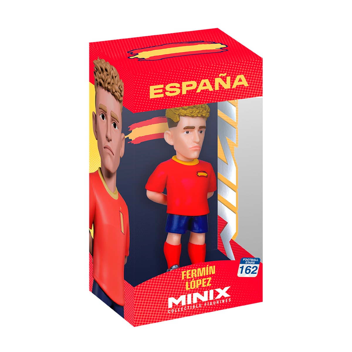 Figura Minix 12 cm de Fermín López Edición limitada Selección Española Bandai 4