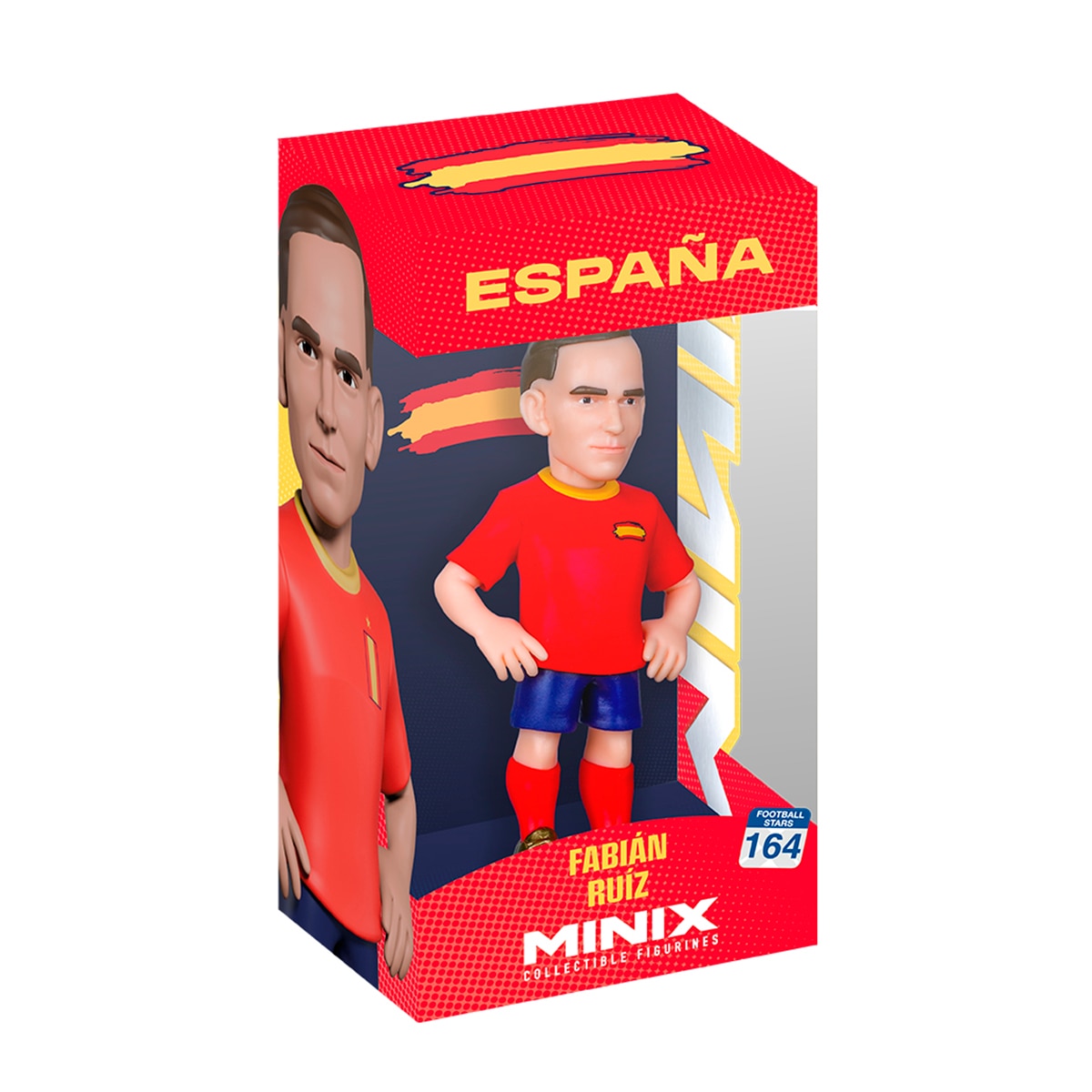 Figura Minix 12 cm de Fabián Ruiz Edición limitada Selección Española Bandai 4