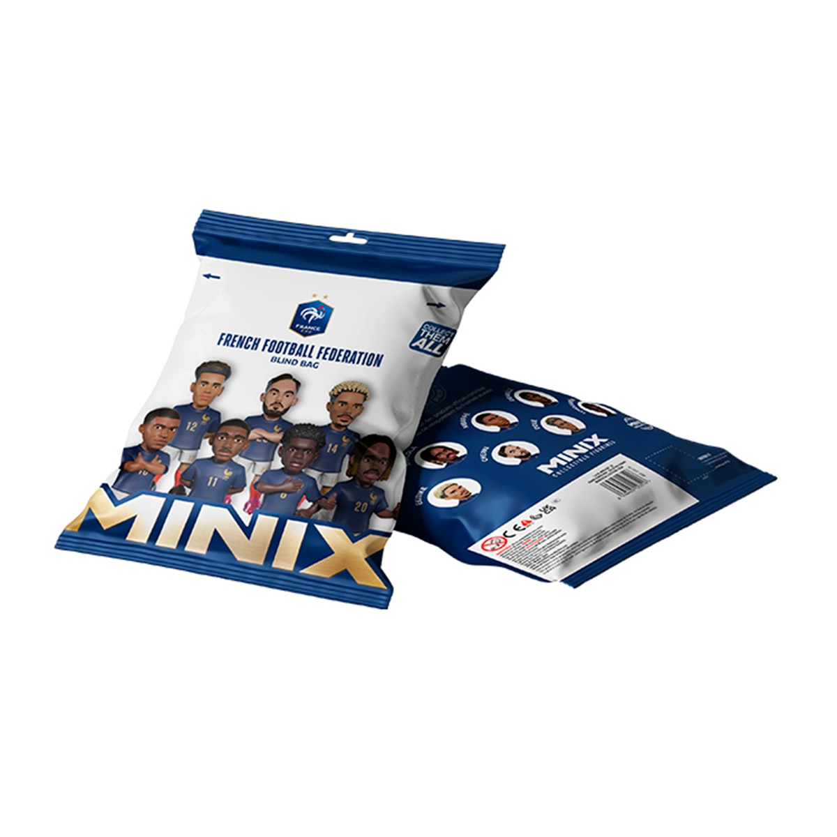 Figura Minix sorpresa de 7 cm Edición limitada Mundial Fútbol 2026 Bandai 3